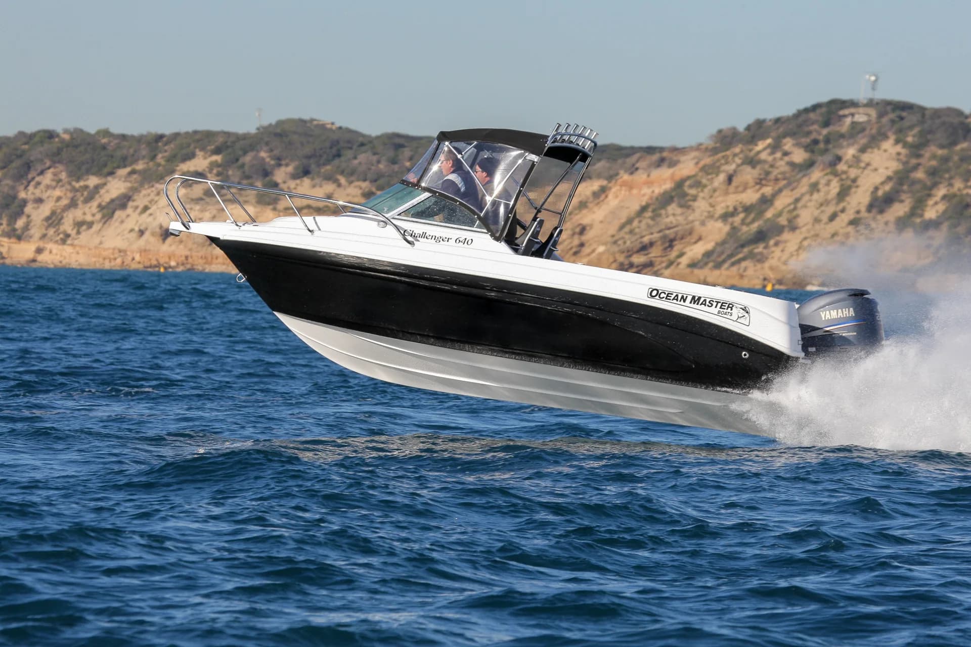 Challenger 640 — offshore running