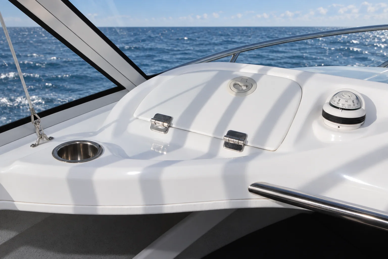 Enterprise 490 — bow storage