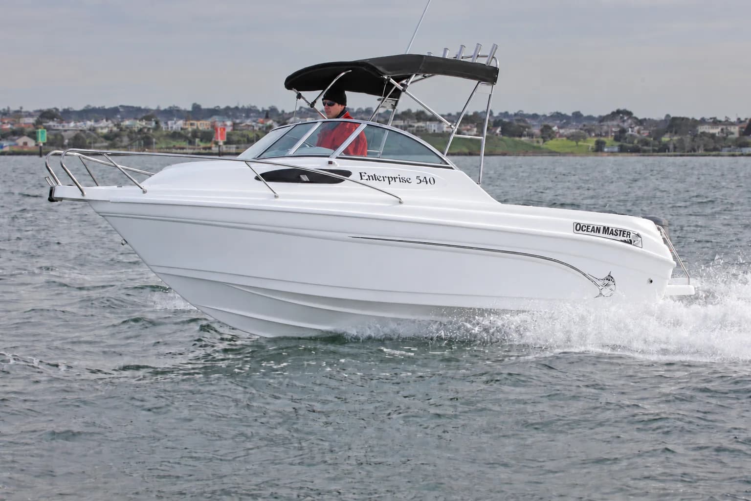 Enterprise 540 — on the water