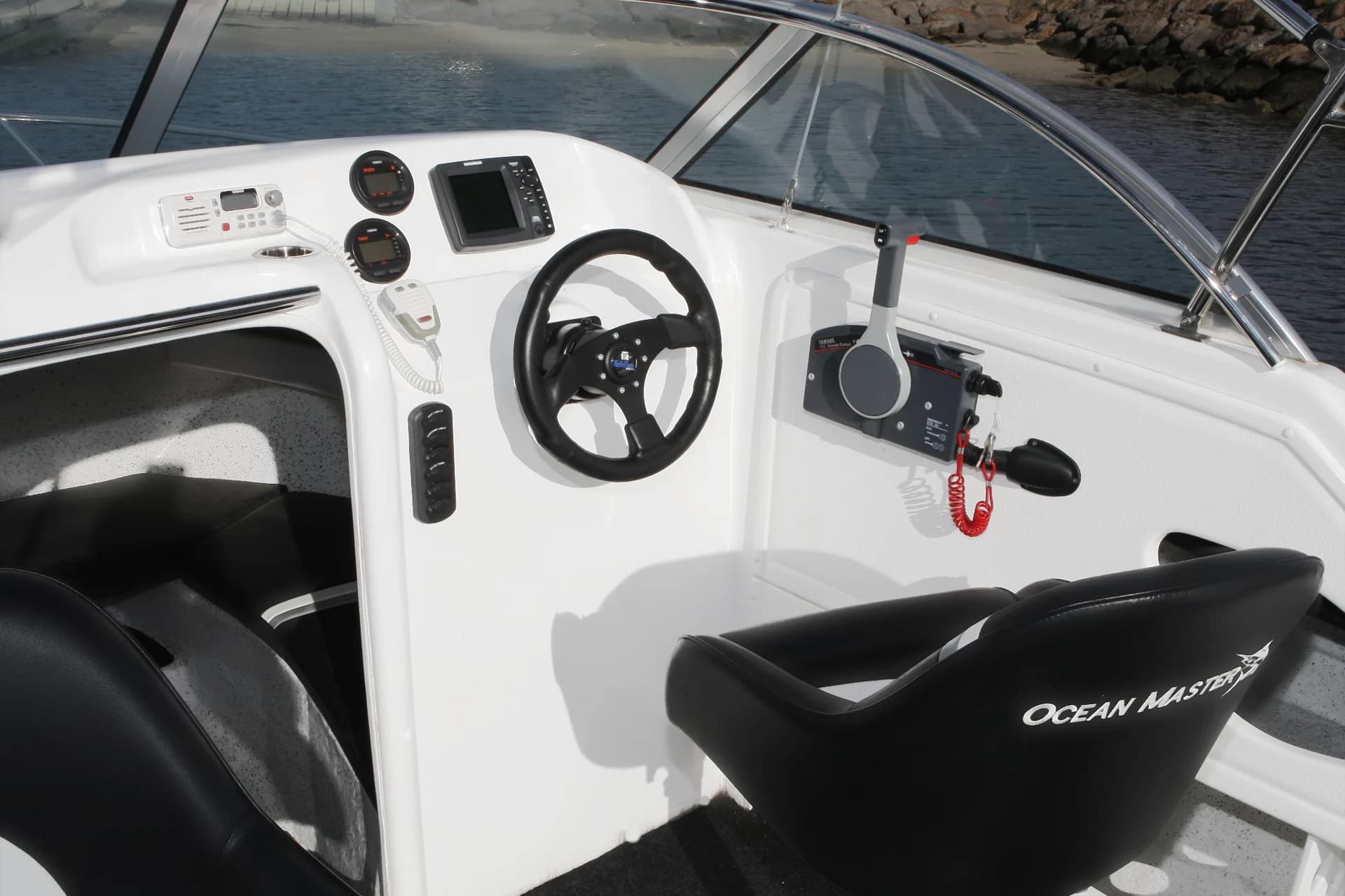 Enterprise 540 — helm and controls